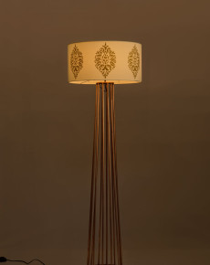 Copper Floor Lamp