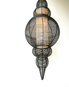 Kainoosh Wire Lamp Powder Coated