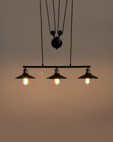 Metal pulley Light