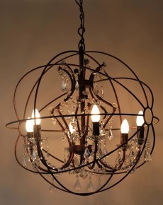 Crystal Ball Chandelier