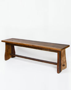 Dark Wood day bench