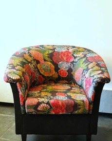 Printed Single Seater Sofa