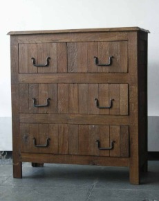 Wooden 6 Drawer Chest