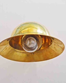 Helmet Lights Brass