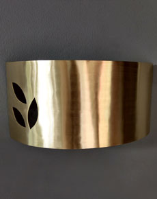 Brass Curvy Horiz